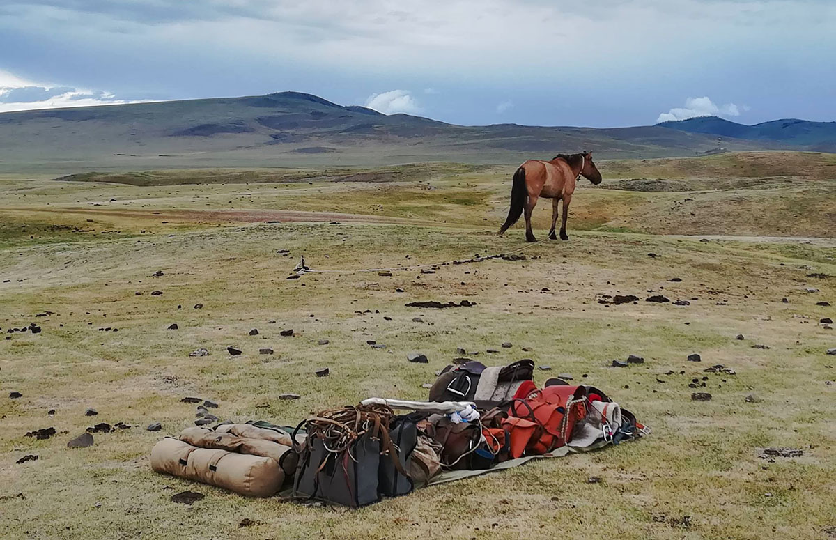 Paola Giacomini in Mongolia